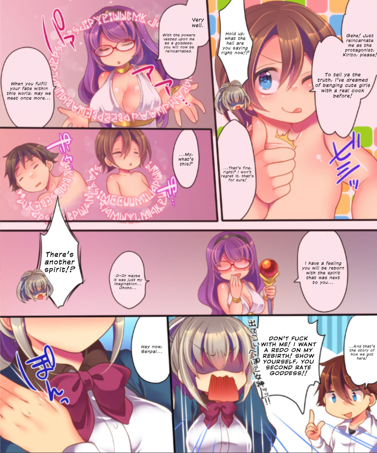 Hentai Manga Comic-Reborn as a Heroine in a Hypnosis Mindbreak Eroge: I Need to Get Out of Here Before I Get Raped!-Read-46